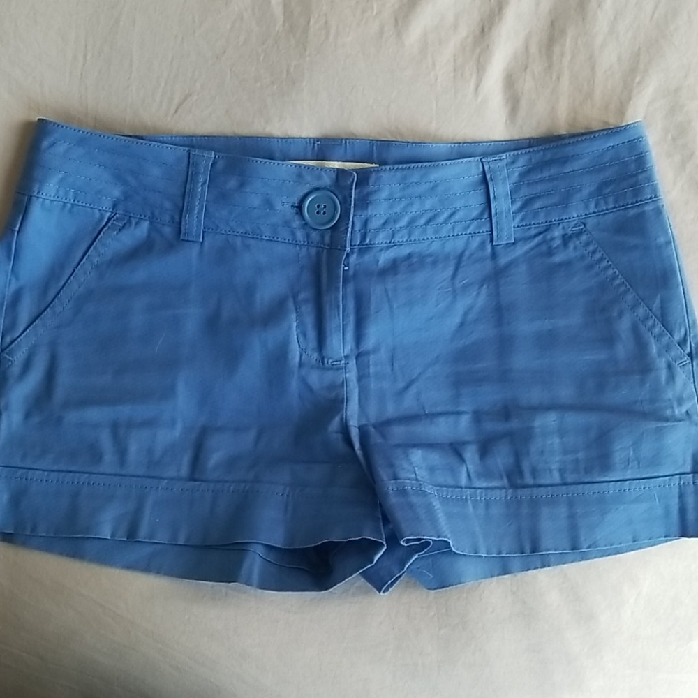 Blue shorts